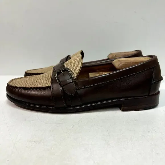 EXCELLENT Rancourt & Co. x Polo Ralph Lauren Buckle Loafer Made Maine USA 10.5 D - Picture 2 of 10